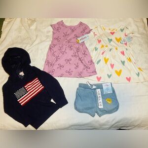 Cat & Jack Toddler Girl Bundle-2T